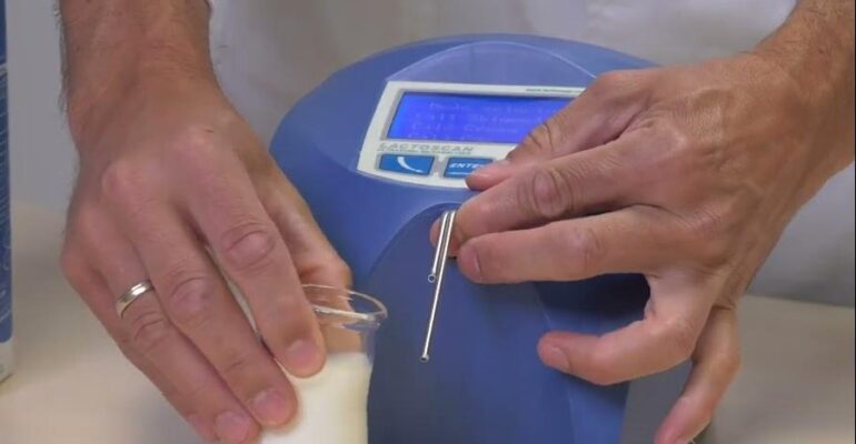 Lactoscanner Testing