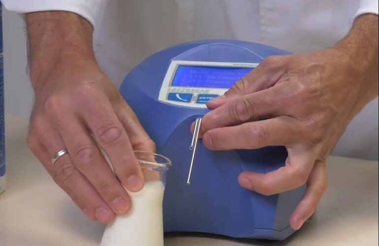 Lactoscanner Testing